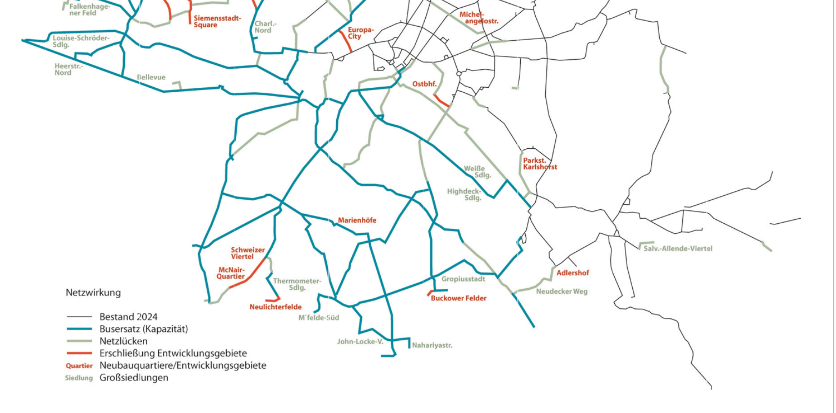 Pro Straßenbahn, AG Zielnetz 2.0: Straßenbahnzielnetz für Berlin